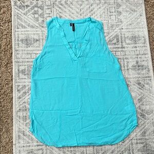 Maurices Blue Sleeveless Tank Top